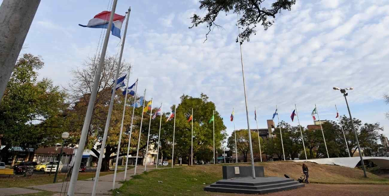 Llamaron a licitación para remodelar la Plaza de las Banderas por $41 millones