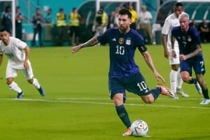 Messi viene de marcar dos goles en el triunfo ante Honduras. Crédito: Wilfredo Lee / Associated Press