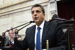 Sergio Massa, ministro de Economía de la Nación. Crédito: Prensa Diputados