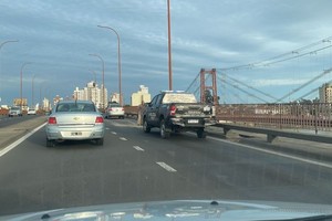 Accidente en el Puente Oroño