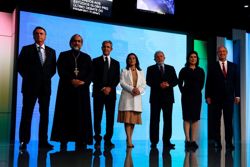 Todos los candidatos a presidente. Crédito: Ricardo Moraes / Reuters
