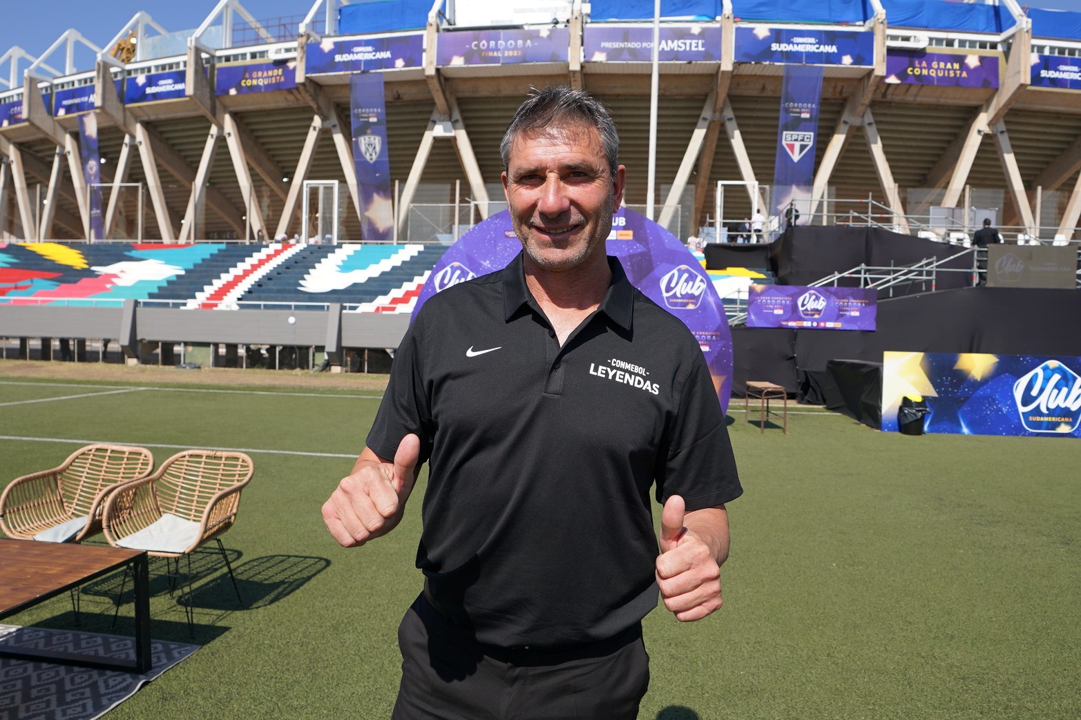 En Córdoba, la previa de los hinchas de Independiente del Valle de Ecuador y San Pablo de Brasil.