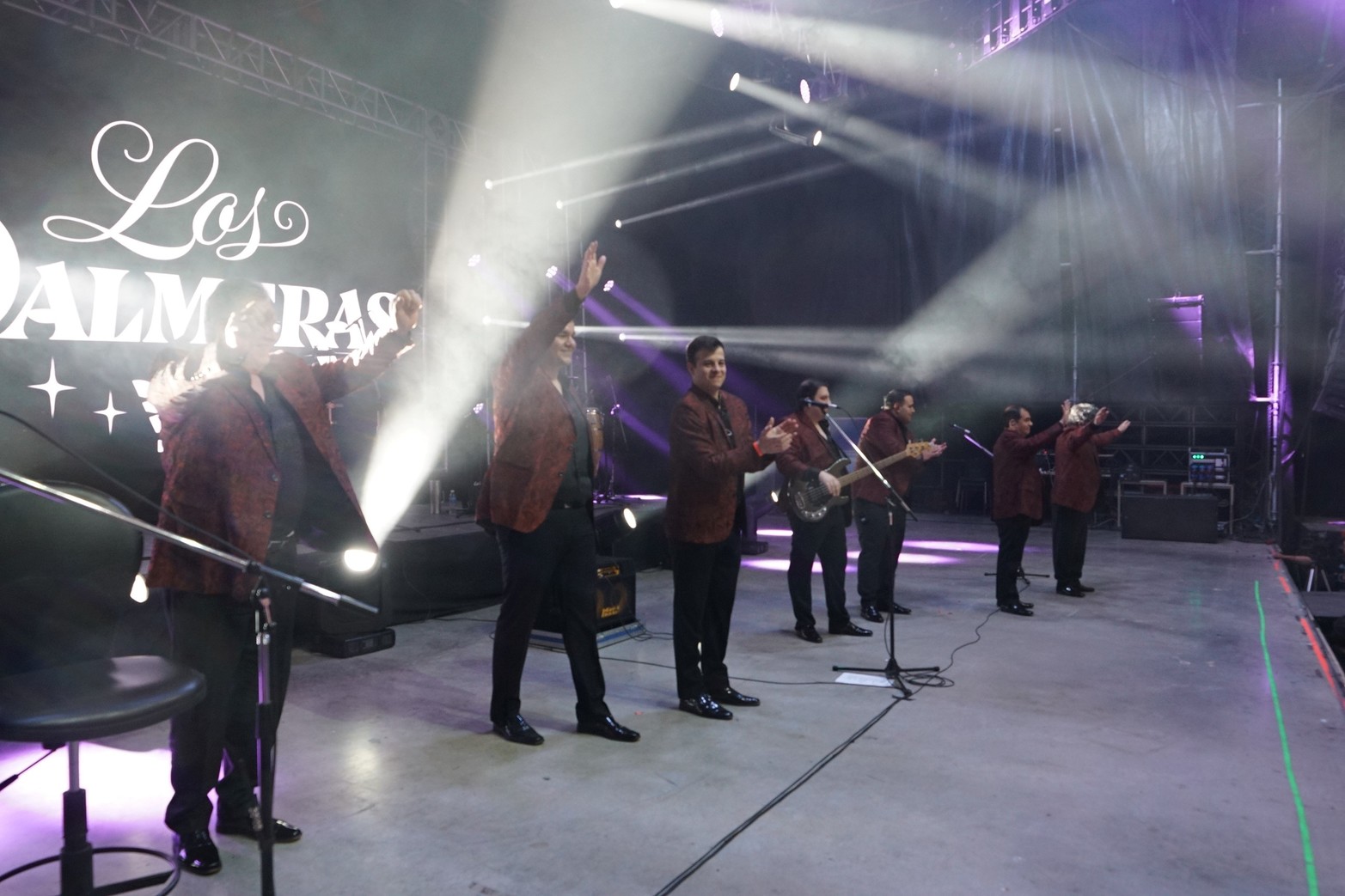 Los Palmeras actuaron en Córdoba.