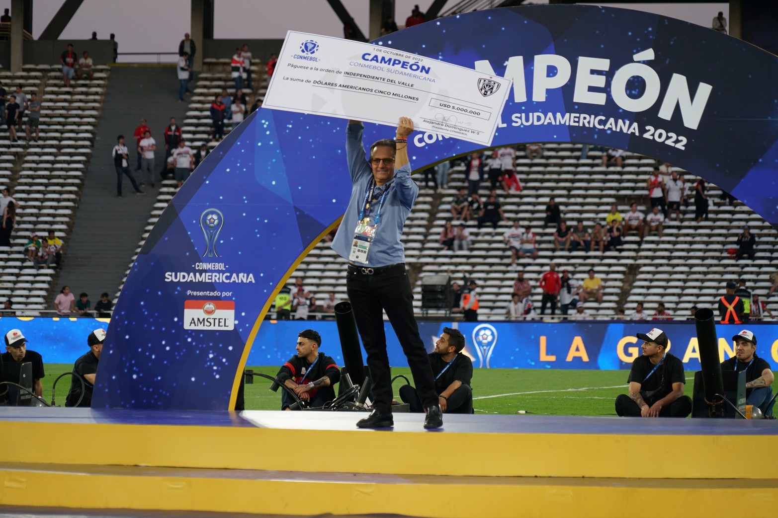 Coronación final copa sudamericana