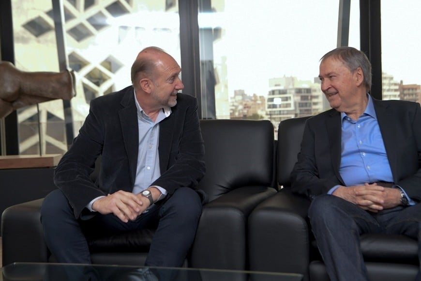 Perotti y Schiaretti tomaron partido públicamente en contra de las PASO. Crédito: Archivo El Litoral.