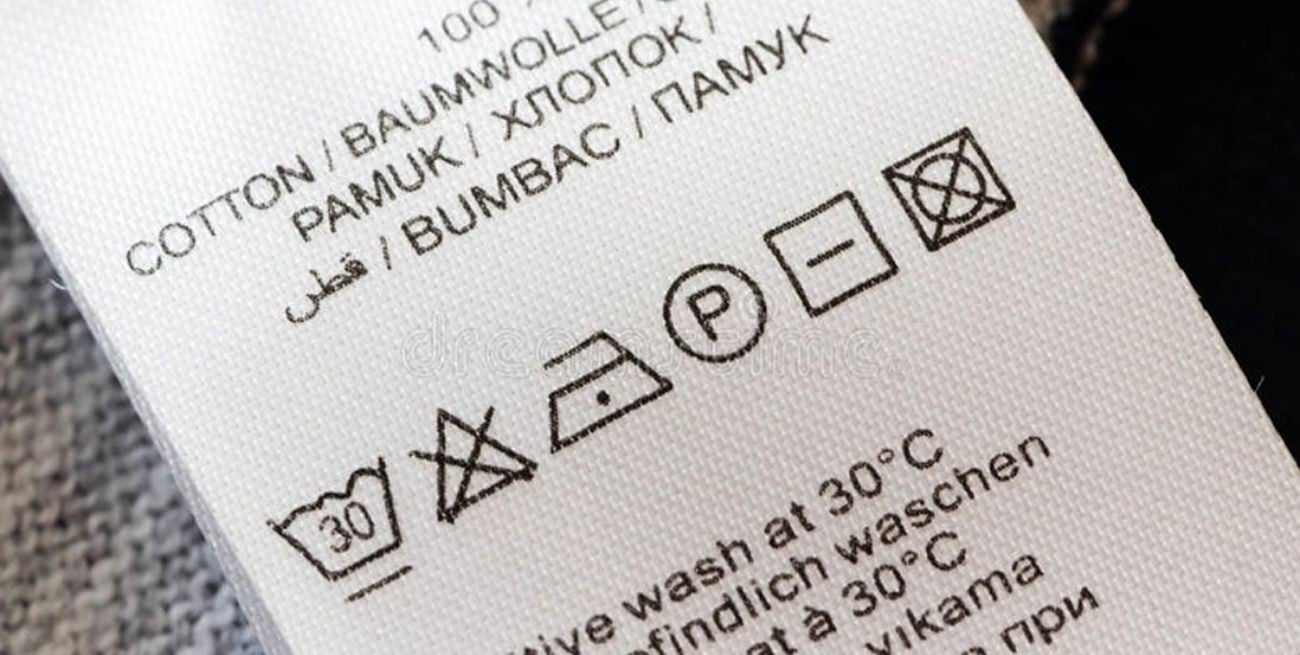 Cuál es el significado real de los símbolos en las etiquetas de la ropa