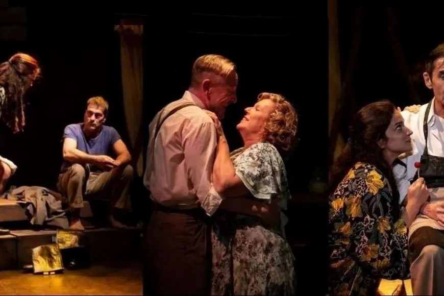 La versión de “Bodas de sangre” que diagramó Edgardo Dib se estrenó en 2020. Foto: Gentileza producción