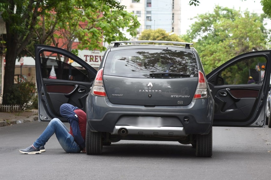 Sorpresa a plena luz del día.