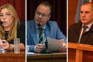 El tribunal, conformado por la jueza Sandra Valenti y los jueces Nicolás Falkenberg -presidente- y Luis Octavio Silva.