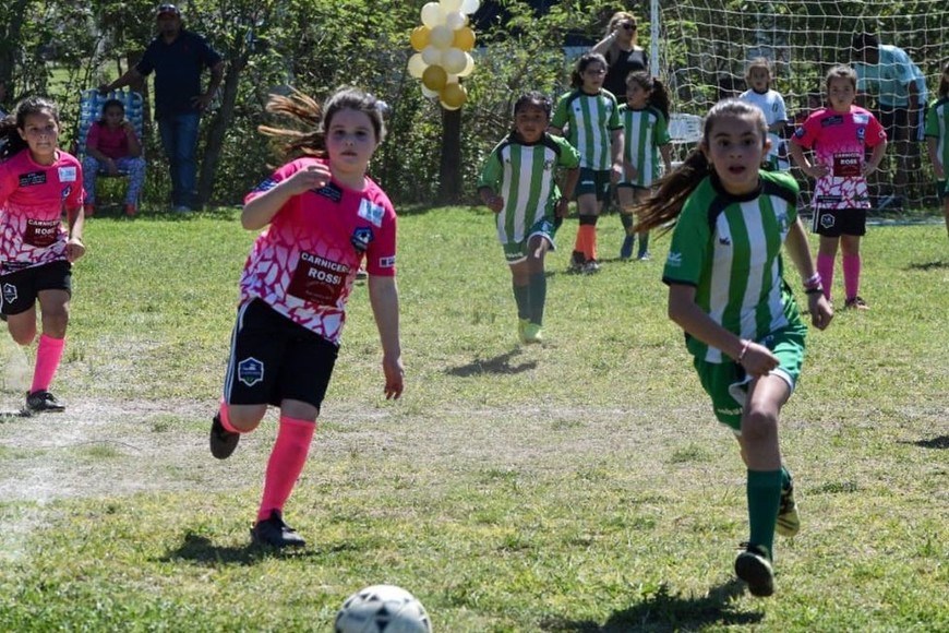 El juego. Pura pasión. Cada niña disfrutó de un domingo diferente y en familia.