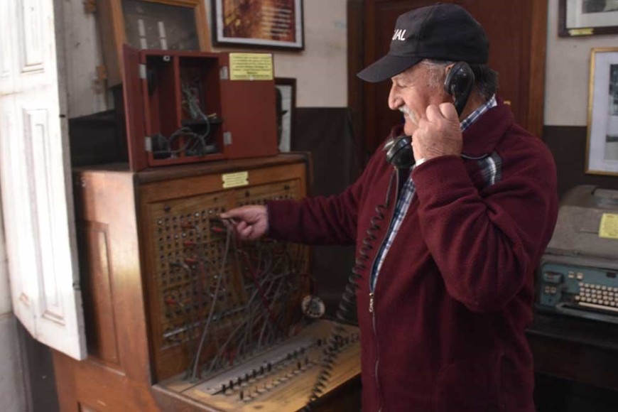 Presidente. Mario Gastelo es el actual presidente del Museo, y es quien recibe a los visitantes en la puerta.  Crédito: Flavio Raina