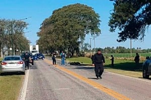 El trágico episodio se produjo sobre la RP 70.