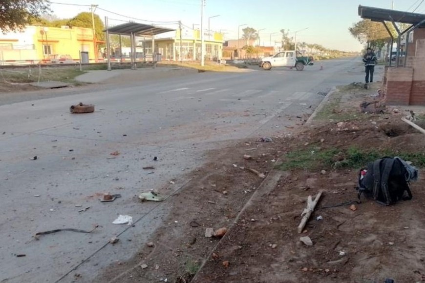 El hecho ocurrió minutos después de las 7 y tuvo lugar en ruta nacional 11.