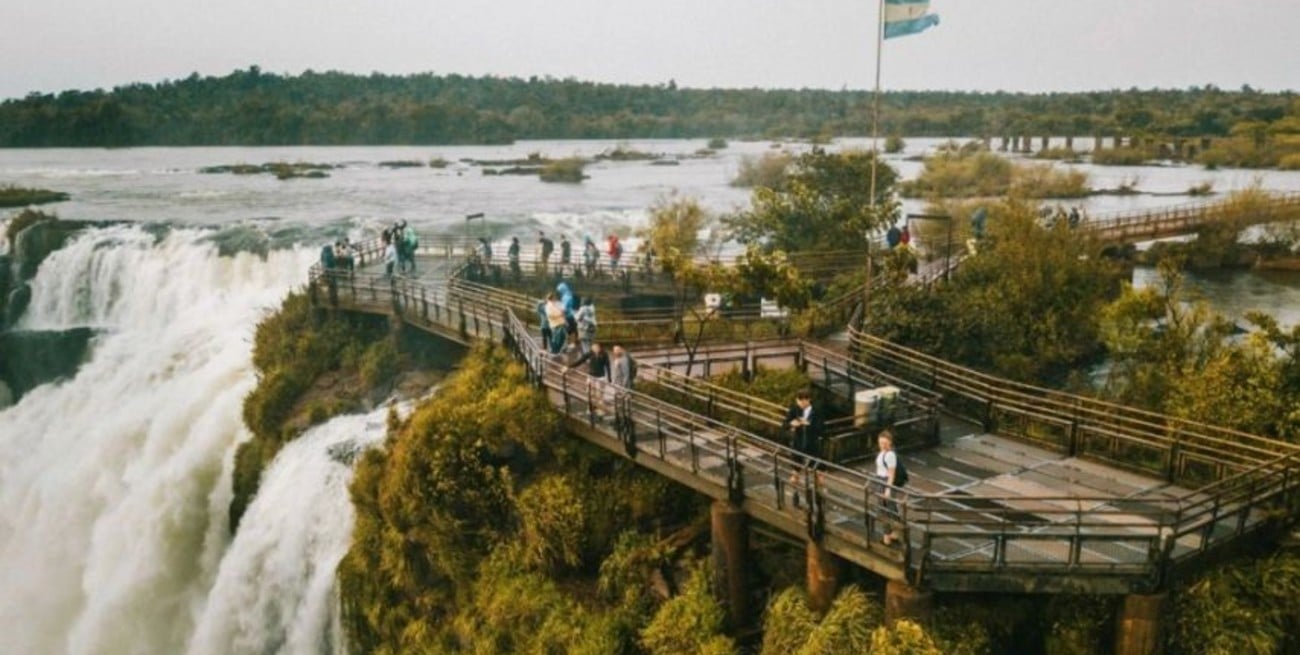 El Parque Nacional Iguazú emitió un comunicado por el cierre del paso a la Garganta del Diablo