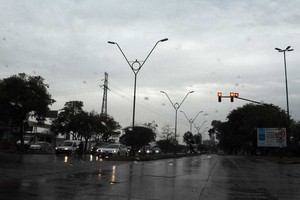 Pasó la lluvia del viernes y el sábado se presentaba con cielo nublado. Crédito: Guillermo Di Salvatore
