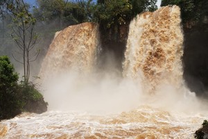 El hecho ocurrió cerca de las 11 mientras la zona estaba desbordada por la creciente de las aguas provenientes de Brasil.