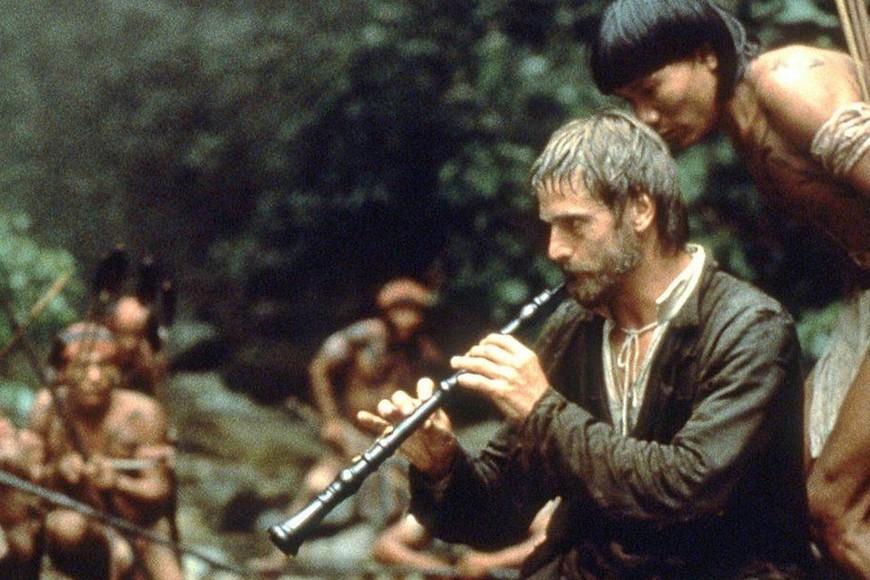 Fotograma de la película "La misión" de 1986. Foto:  Warner Bros.