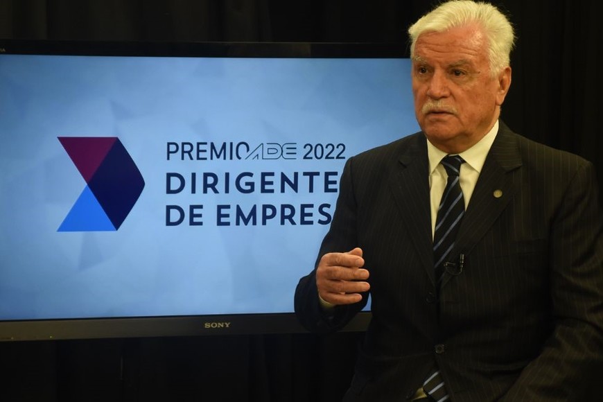 El presidente de ADE, Guillermo Álvarez, consideró que los dirigentes son los “héroes de todos los días”. Crédito: Mauricio Garin