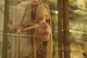 Clementina Folmer como Ema en "Una escuela en Cerro Hueso".