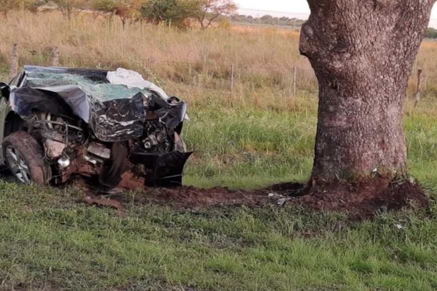 El flebólogo falleció en el acto a causa del fuerte impacto
