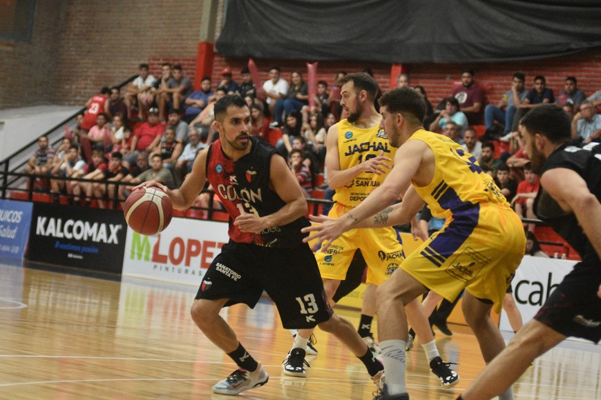 Básquet: mirá las fotos de Colón contra Jáchal (SJ)