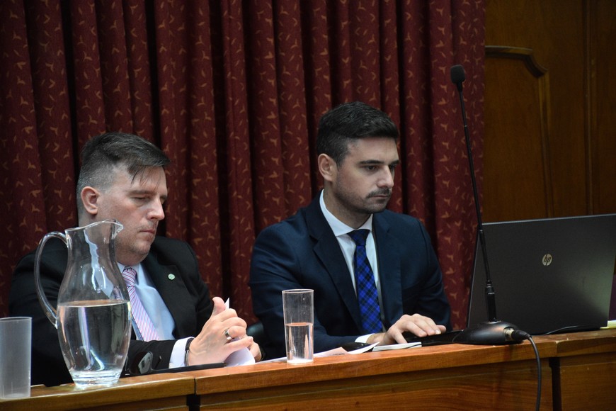 Los abogados Morales y Montegrosso atacaron la credibilidad de los testigos presenciales. "Ninguno recuerda lo que pasó", dijeron.  Crédito: Flavio Raina