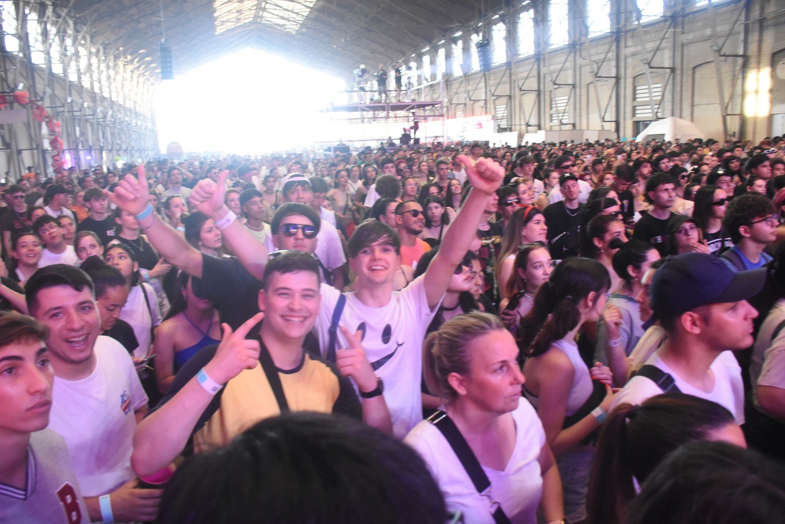 Harlem Festival convoca a una multitud en la Estación Belgrano. Foto Mauricio Garín