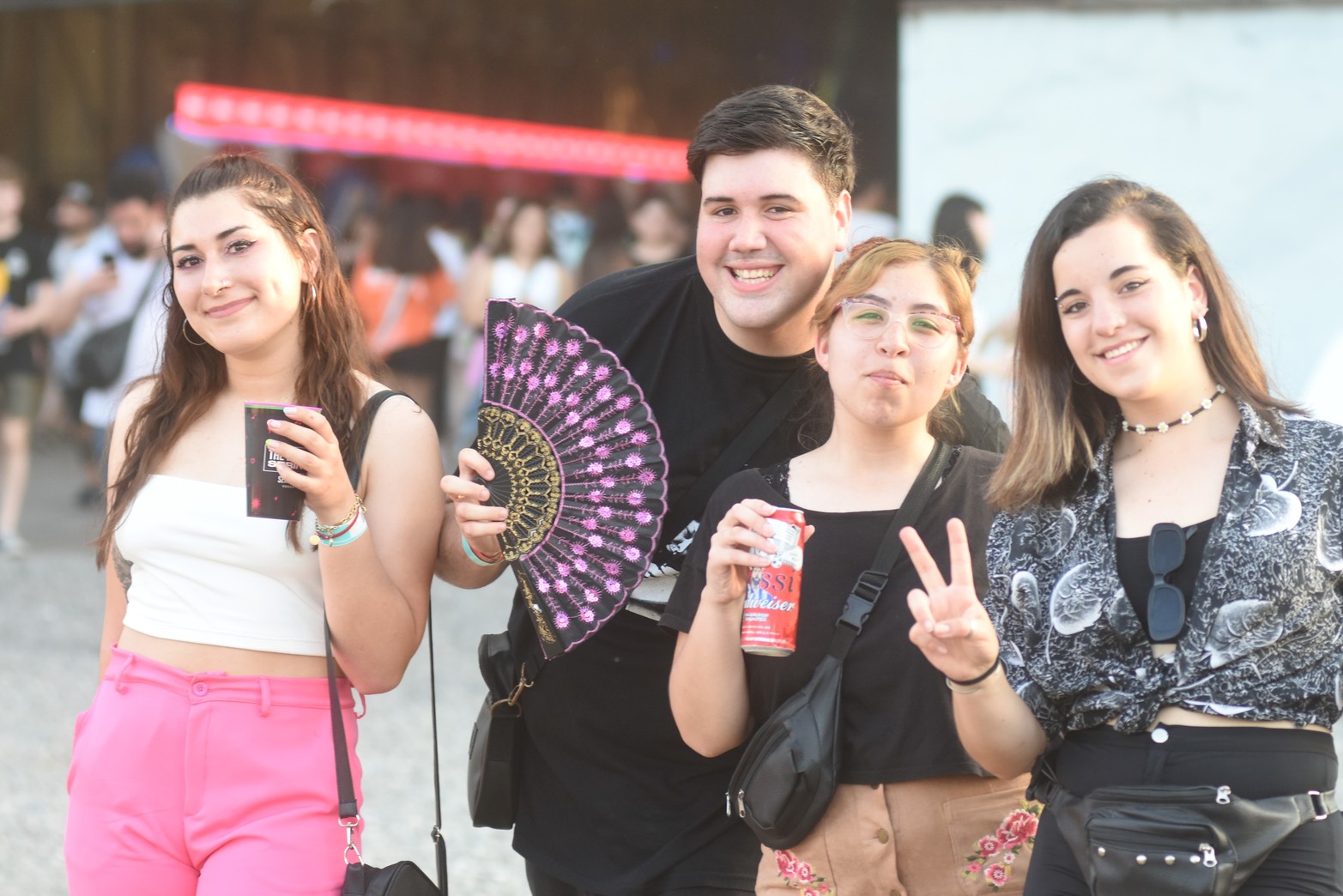 Harlem Festival convoca a una multitud en la Estación Belgrano. Foto Mauricio Garín