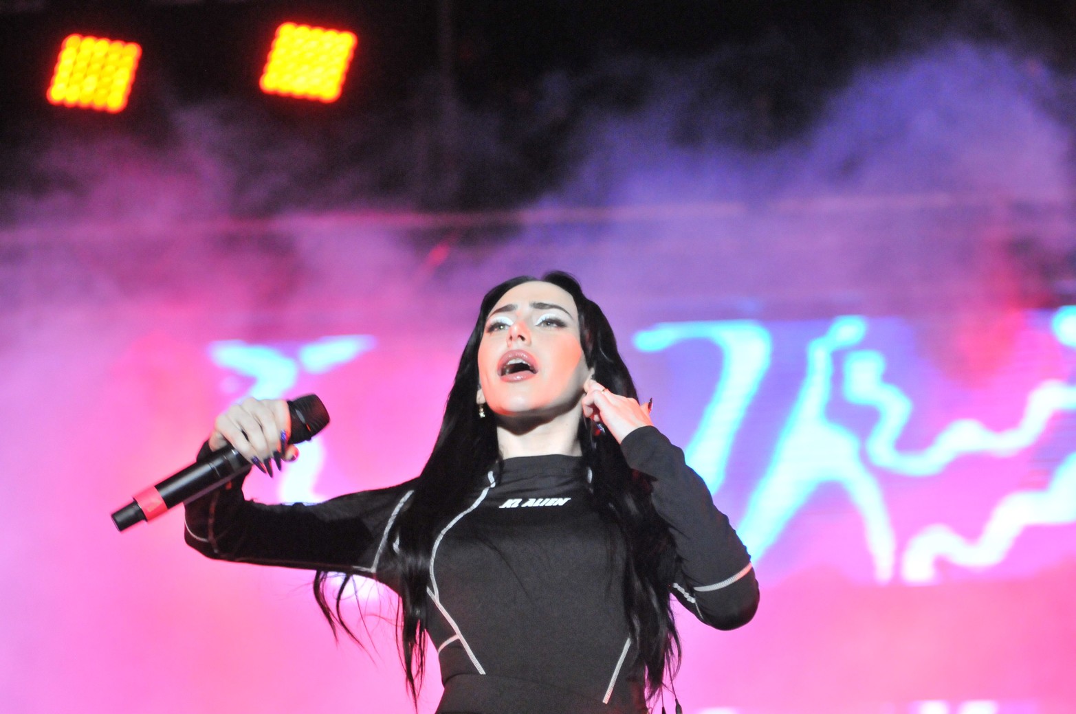 Harlem Festival cerró su primer jornada. Nicki Nicole