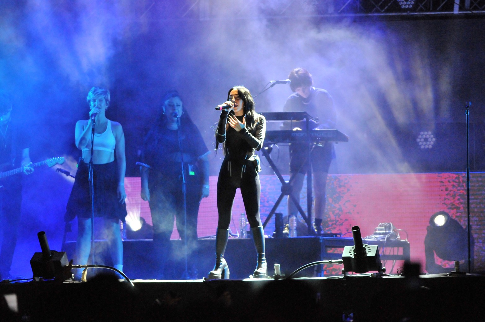 Harlem Festival cerró su primer jornada. Nicki Nicole