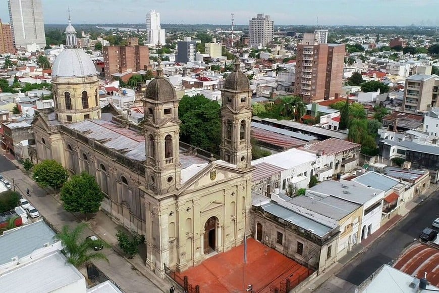 Respecto al espacio elegido, el convento Santo Domingo, Bono señaló que parte de la apuesta es que se visibilice un lugar que es monumento histórico nacional. Foto: Archivo El Litoral