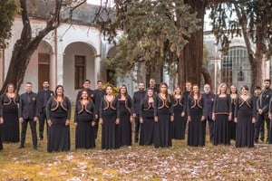El concierto va a comenzar en el atrio y va a terminar en el presbiterio. “Eso tiene que ver con el título. La vía amorosa es el camino de la vida. Hay varias figuras que estamos intentando tocar sensiblemente”.  Foto: Gentileza Ariel Rodríguez