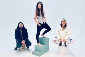 Gabriel Pedernera, Lula Bertoldi y Brenda Martin celebran 15 años de intensa actividad. Foto: Gentileza producción