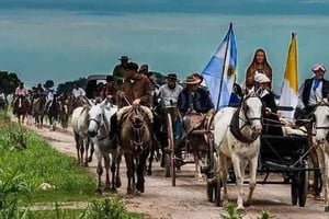La cabalgata comenzará el sábado 5 desde las 6 horas desde el predio de Agrupaciones Gauchas de San Jerónimo Norte. Foto: Archivo