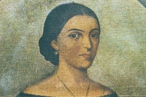 Manuela Sáenz y Aizpuru (1795 - 1856) fue amante de Bolívar, lo acompañó en todas sus campañas y hasta le salvó la vida. Desafío las normas de su tiempo: vistió uniforme militar, aprendió a usar armas, desarrolló tácticas de espionaje. Foto: Archivo El Litoral
