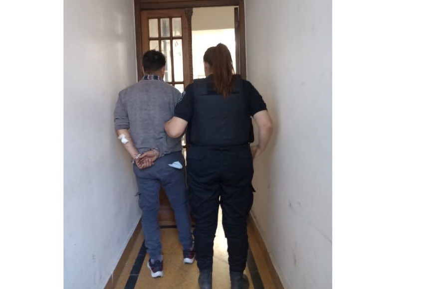 El sujeto fue traslado a sede policial.