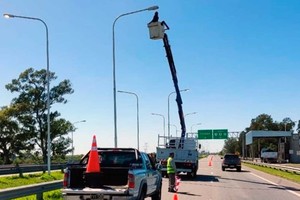 Habrá reducción de calzada por los trabajos en RN 168.