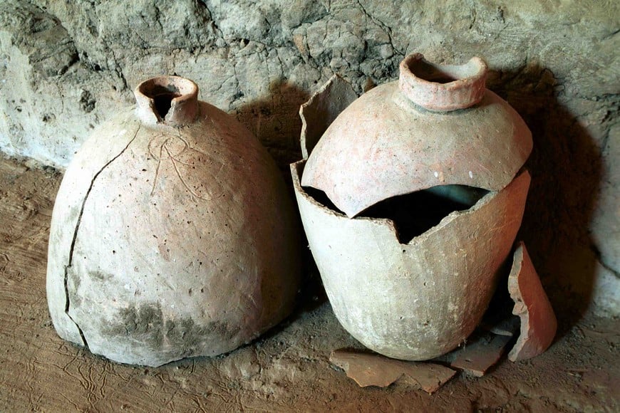 Antiguas cerámicas que hablan de los antepasados santafesinos.