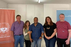 “Estamos ansiosos por arrancar la construcción una vez que se adjudique el dinero. Va a ser nuestra primera experiencia administrando este tipo de obras.” dijo Luis Chatelain. Foto: Comuna