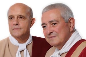 Coco Martos y Roberto Pérez, de Los Tucu Tucu, hoy en Por Siempre Tucu.