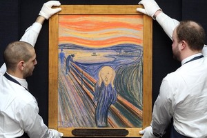 La obra de Edvard Munch se encuentra en un museo de Oslo, Noruega.