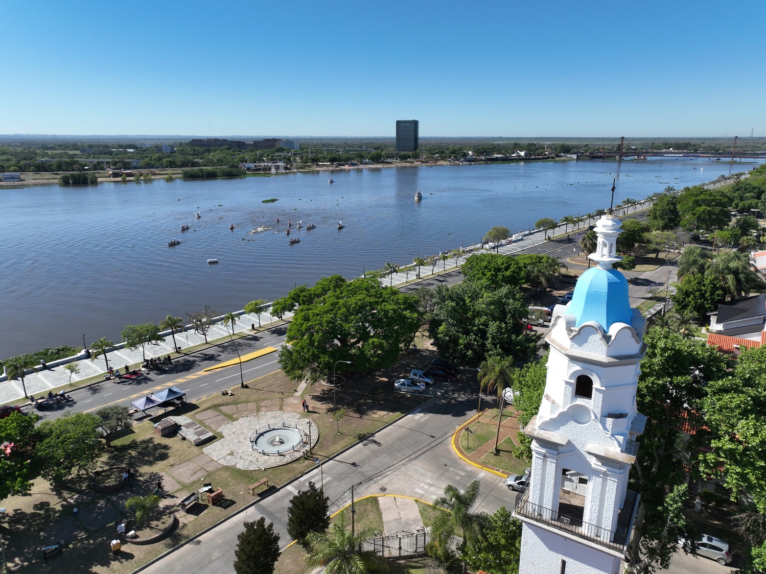 Después de tres años, se volvió a correr el maratón acuático Rio Coronda