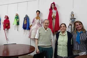 Las que puede ver el público en la biblioteca son creaciones propias de los titiriteros santafesinos, utilizadas para diversas puestas. Foto: Gentileza Retablo de las Maravillas