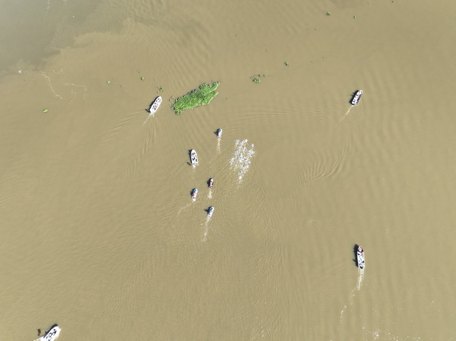 Después de tres años, se volvió a correr el maratón acuático Rio Coronda