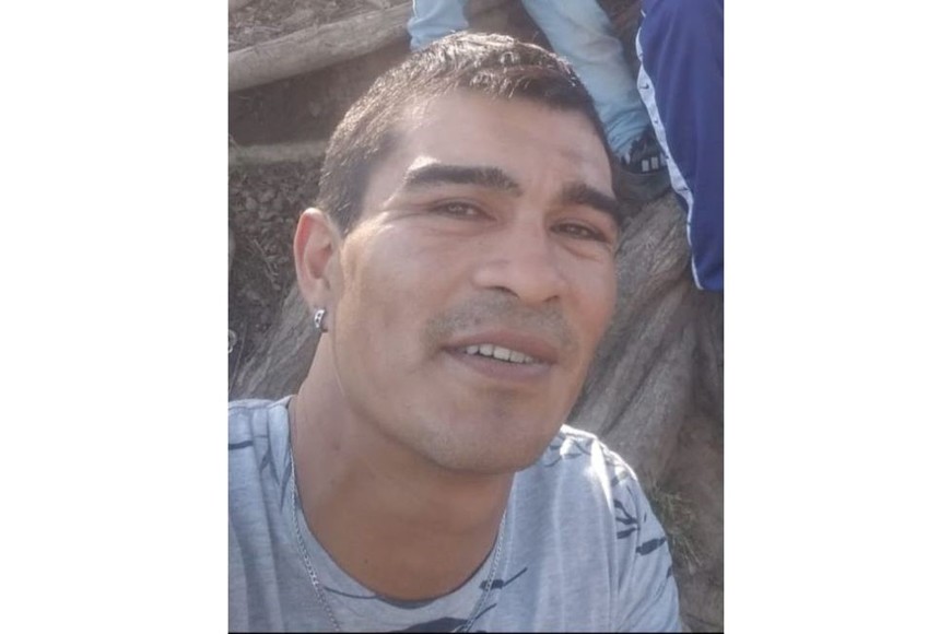 Jonathan Herrera (32) apareció colgado, el 28 de octubre en la zona sur, en las afueras de la ciudad. Crédito: Prensa DDHH