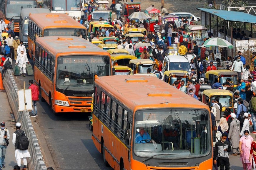 India y su capital Nueva Dehli son de los lugares más poblados del mundo. Crédito: Adnan Abidi / Reuters
