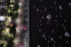 Se calcula que al evento asistieron más de 120 mil personas. Crédito: Fernando Nicola