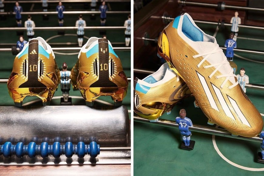 Bailarín suave apretado El pibe de oro": los exclusivos botines que Lionel Messi usará en Qatar -  El Litoral