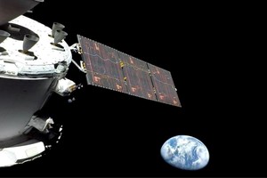 La nave Orión cuenta con 16 cámaras y logró captar la fotografía a 93.341 kilómetros del planeta.