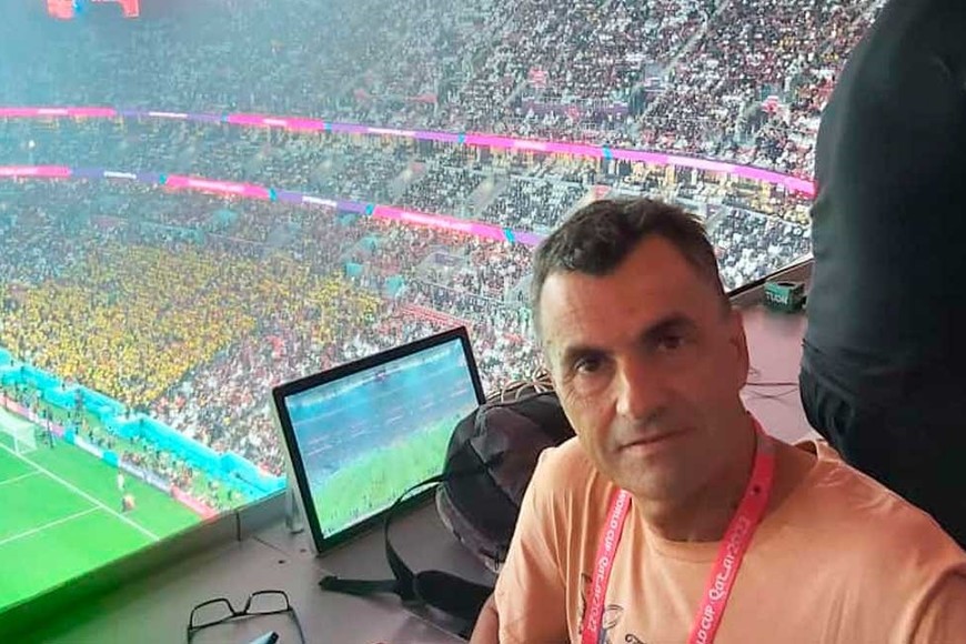 El Litoral presente en el primer partido del  Mundial Qatar 2022.